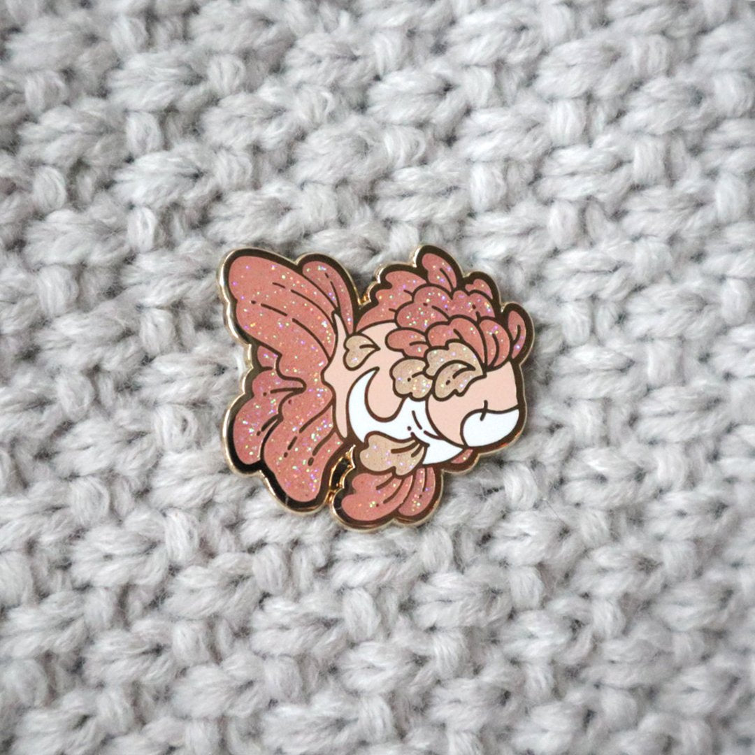 Galaxy & Floral Goldfish Pins - Dec 2019