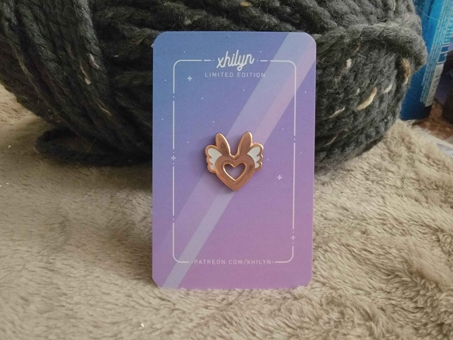 Pastel Priest Mini Heart Pin - Jan 2020