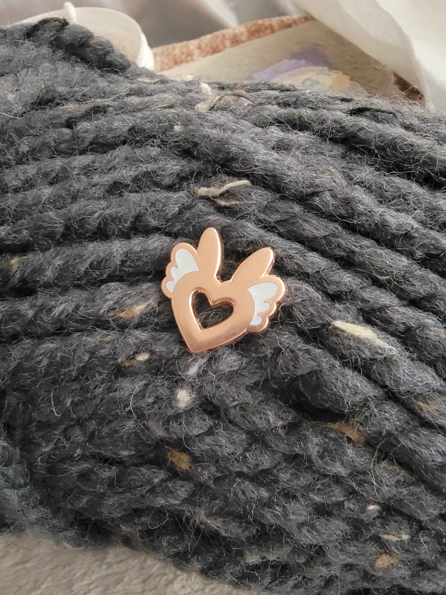 Pastel Priest Mini Heart Pin - Jan 2020