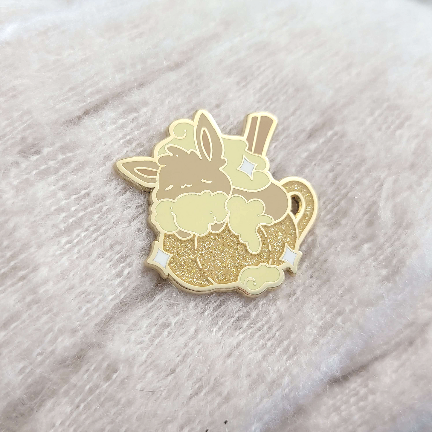 Pumpkin Spice Eevee Pin