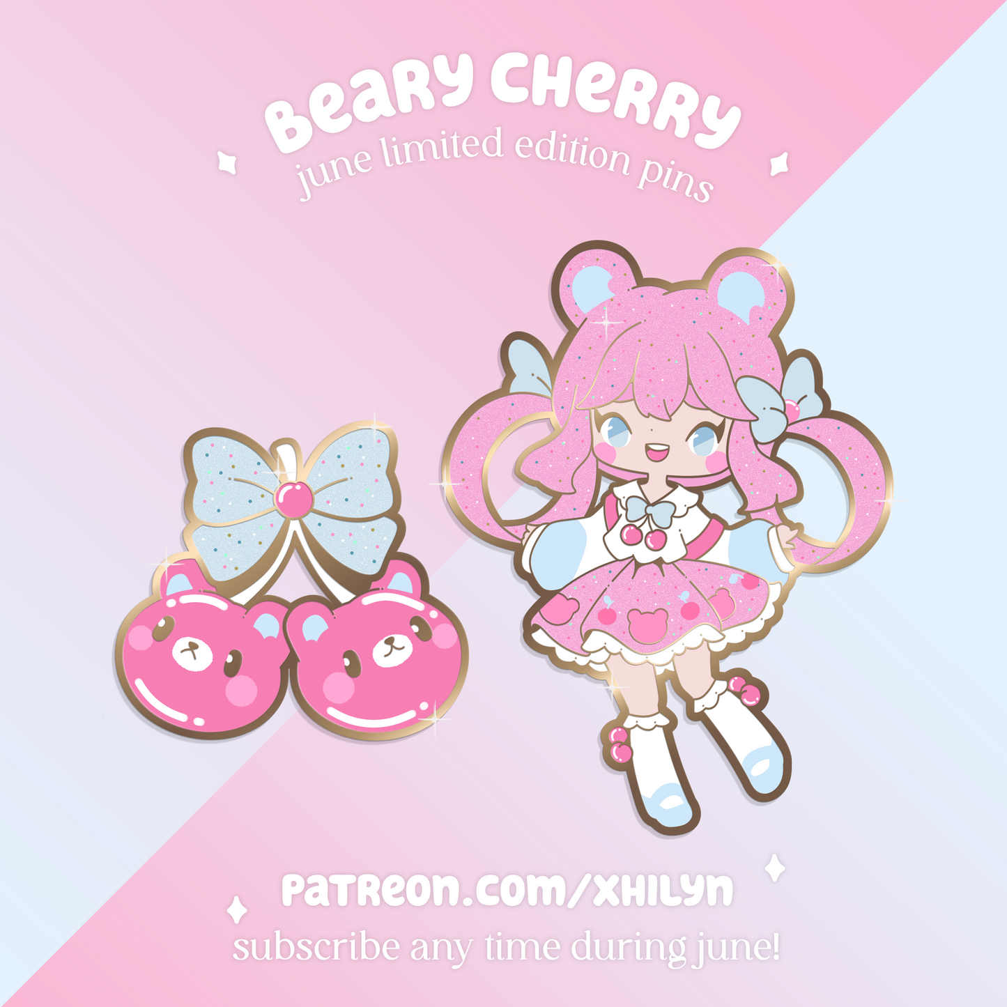 Black Friday Pin Vault 🖤 Cherry Bear Pins - June 2025