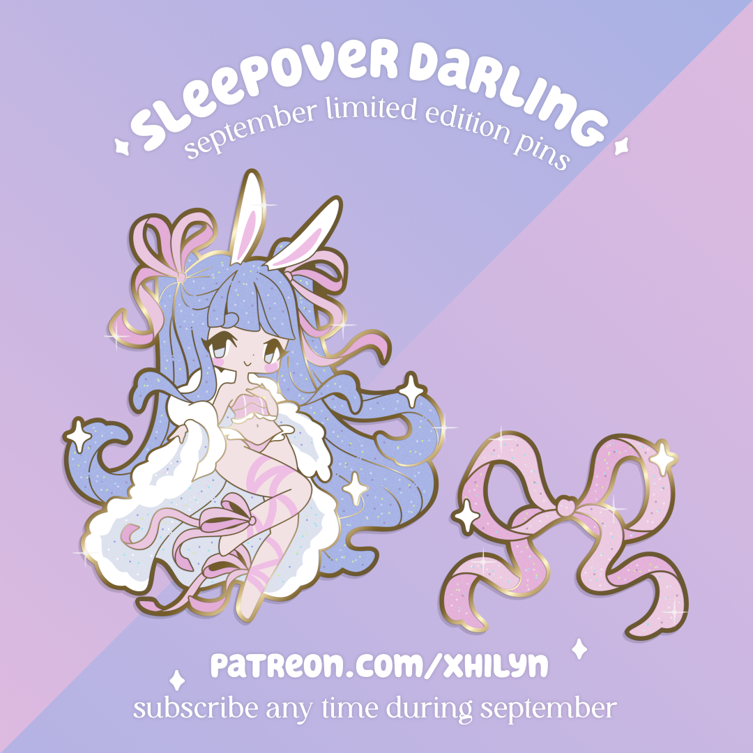Sleepover Darling Pins - Sept 2025