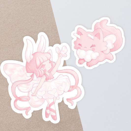 Ballerina Fairy Stickers - April 23
