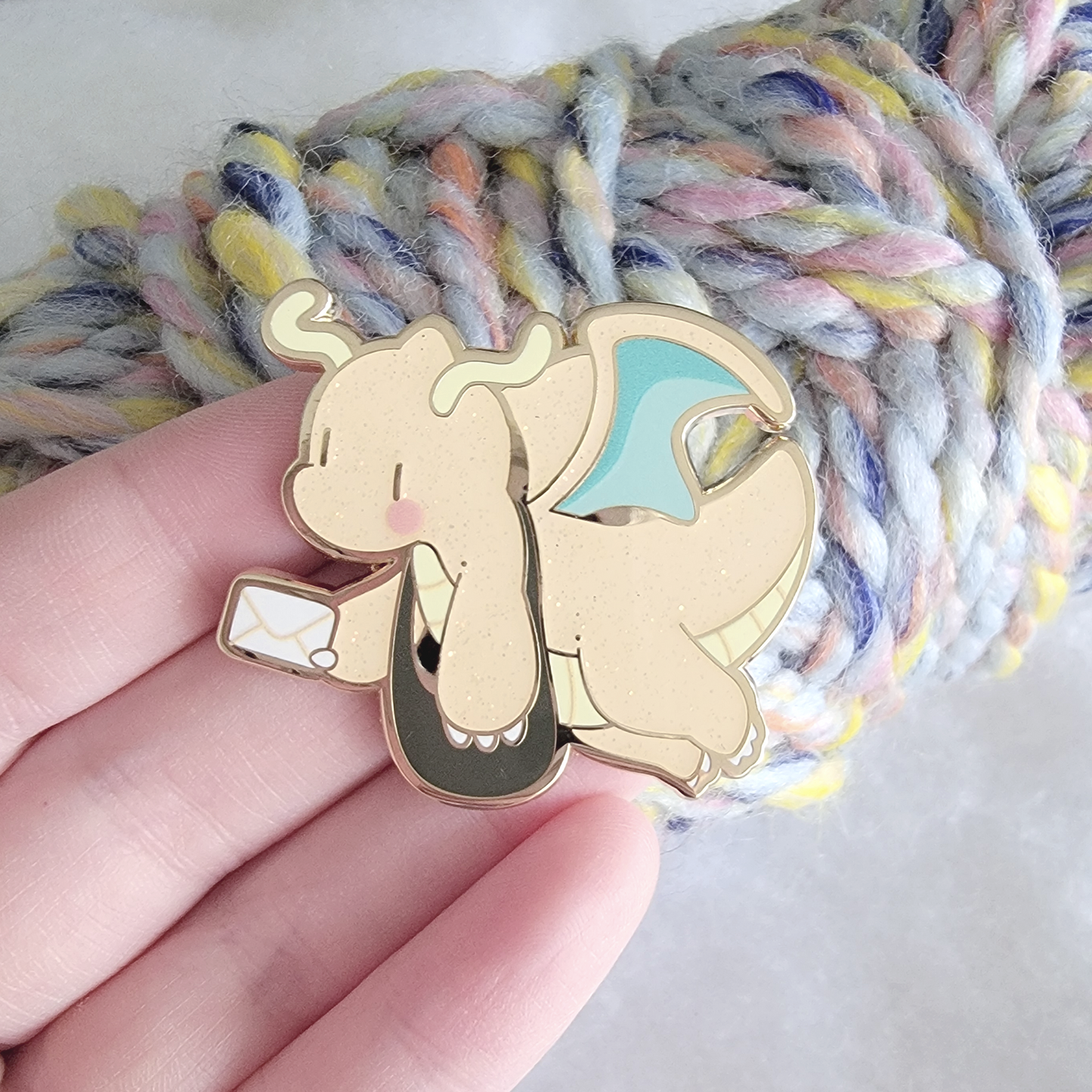Delivery Dragonite Pin