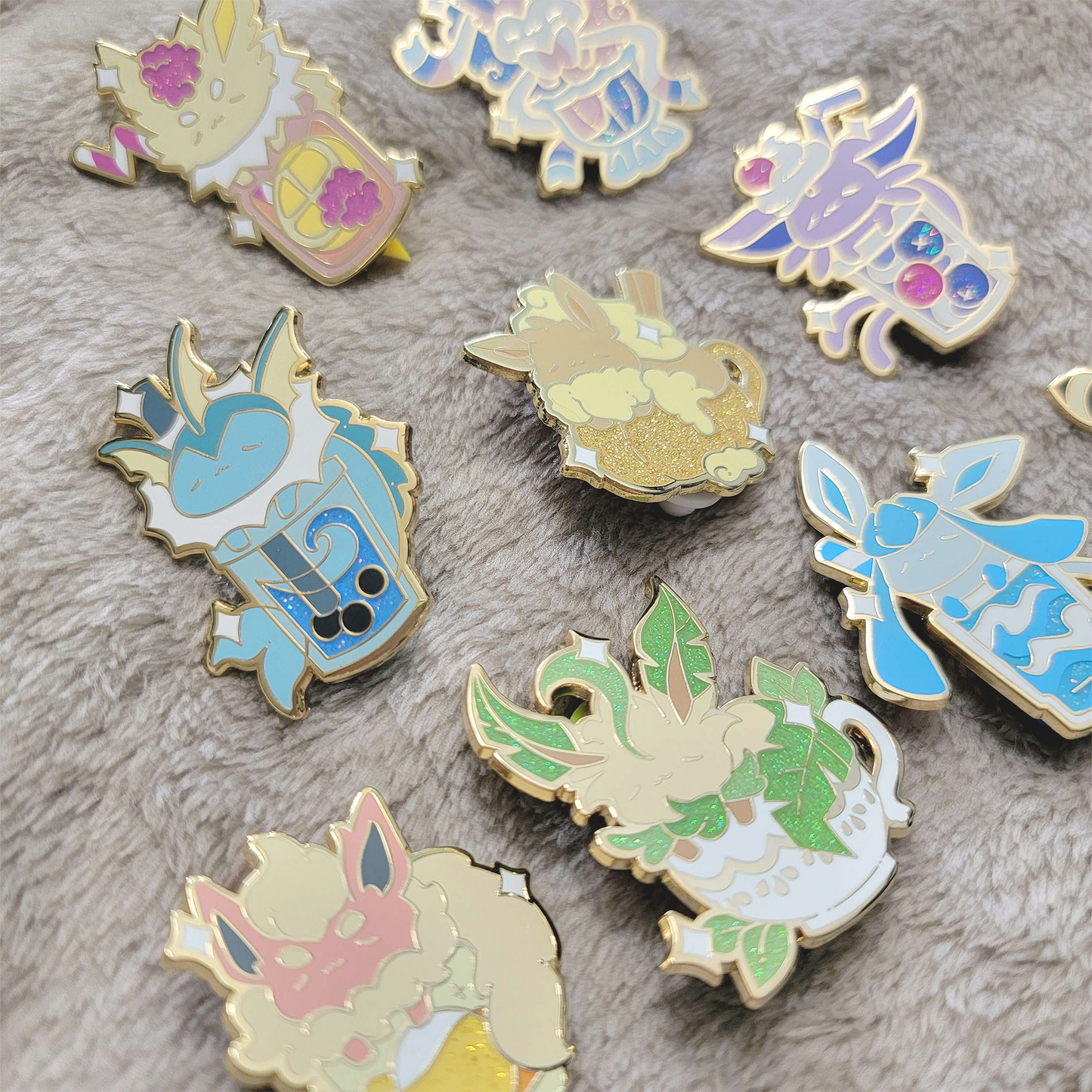 Eeveelution Full Set Pins