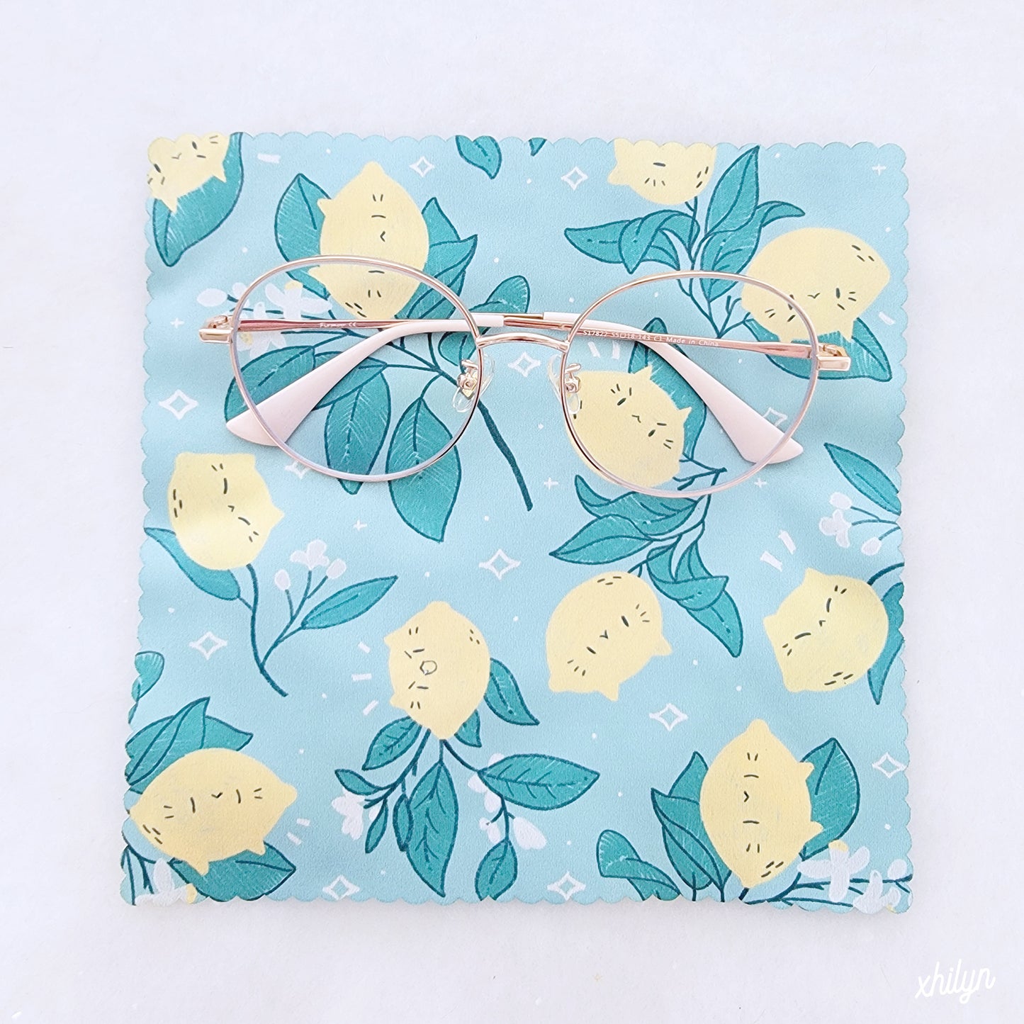 Lemon Kitty ~ Microfiber Cloth