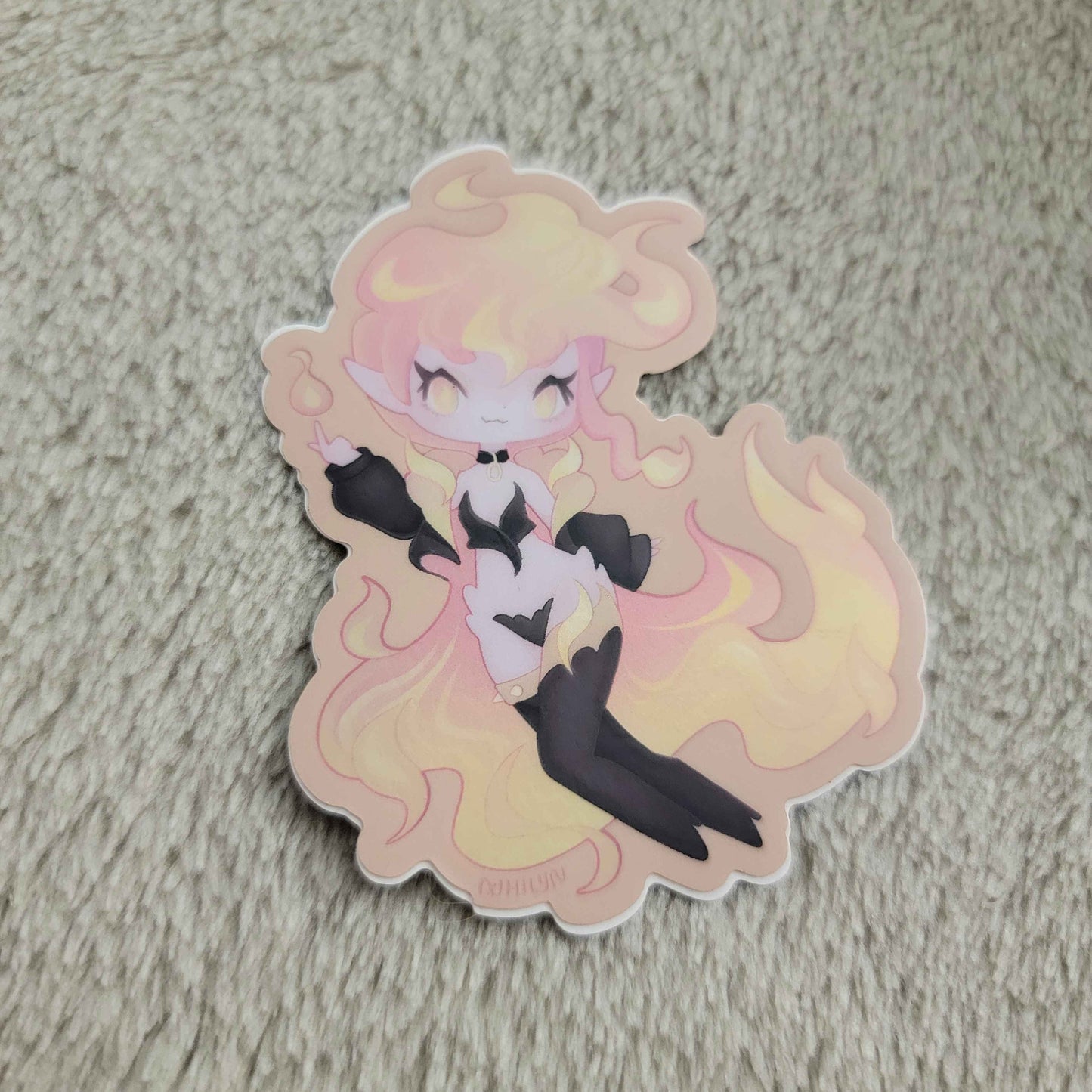 Fire Nymph Holo Sticker - May 25