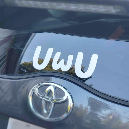 UwU Vinyl Decal/Transfer Sticker