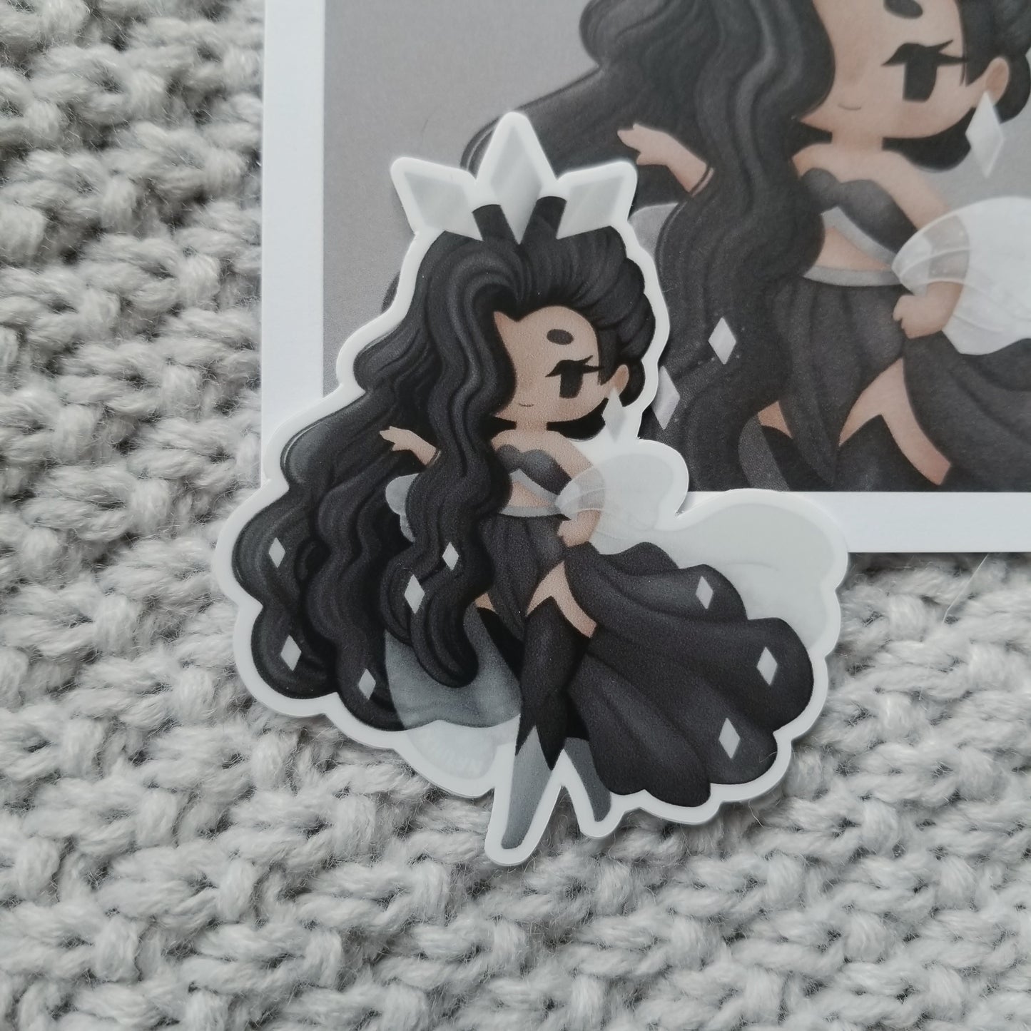 Diamond Goddess Sticker