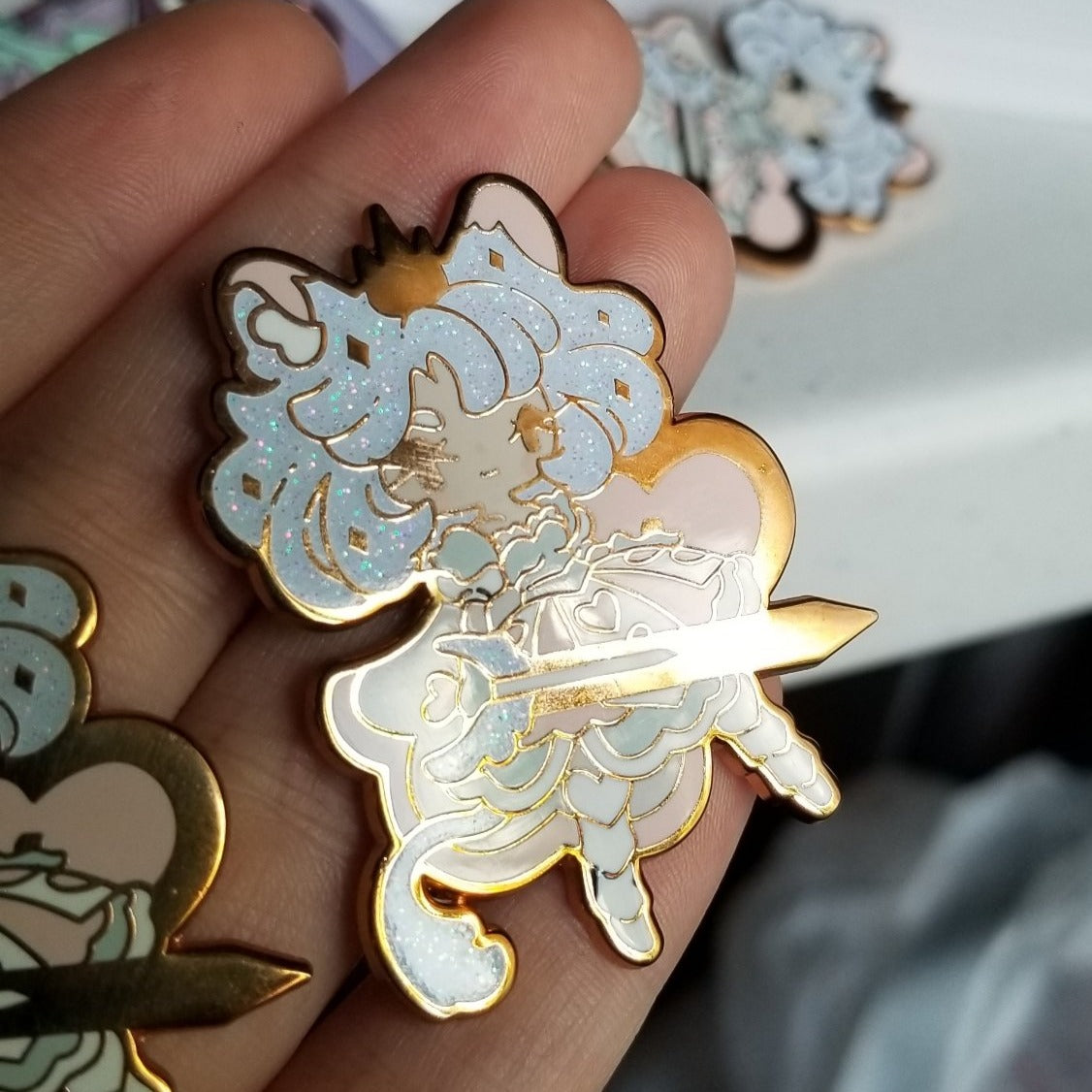 First Batch - Pastel Lion Knight Pin - Aug 2020 ~ Last chance