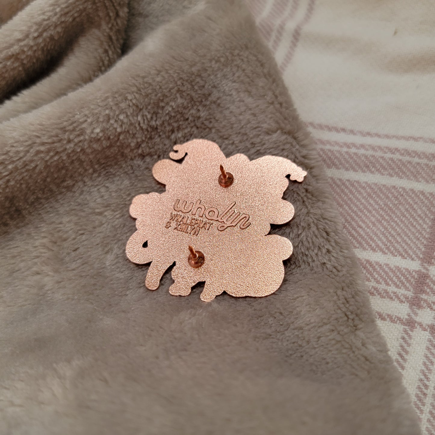 Pink/Black Hallow Queens Collab Pin ~ Last chance