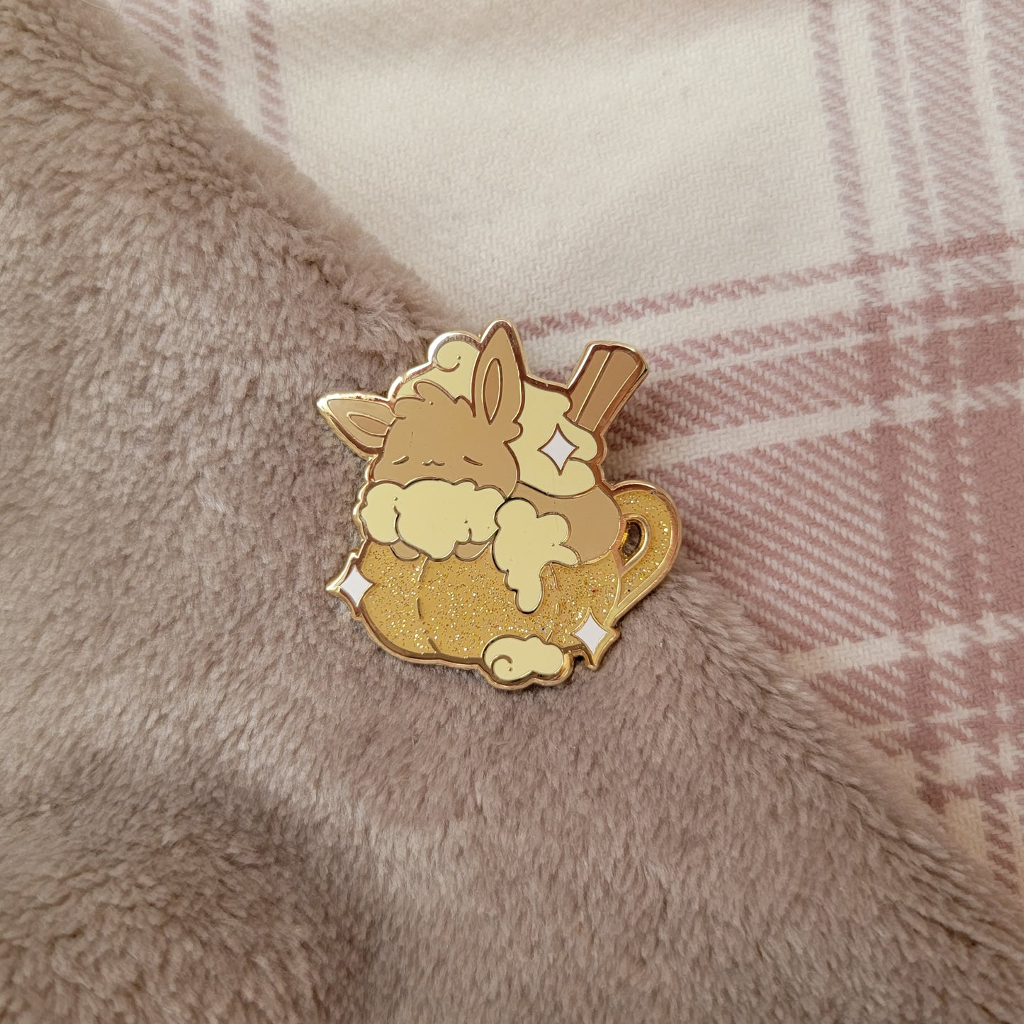 Pumpkin Spice Eevee Pin