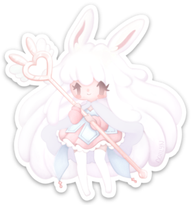 Pastel Priest Sticker