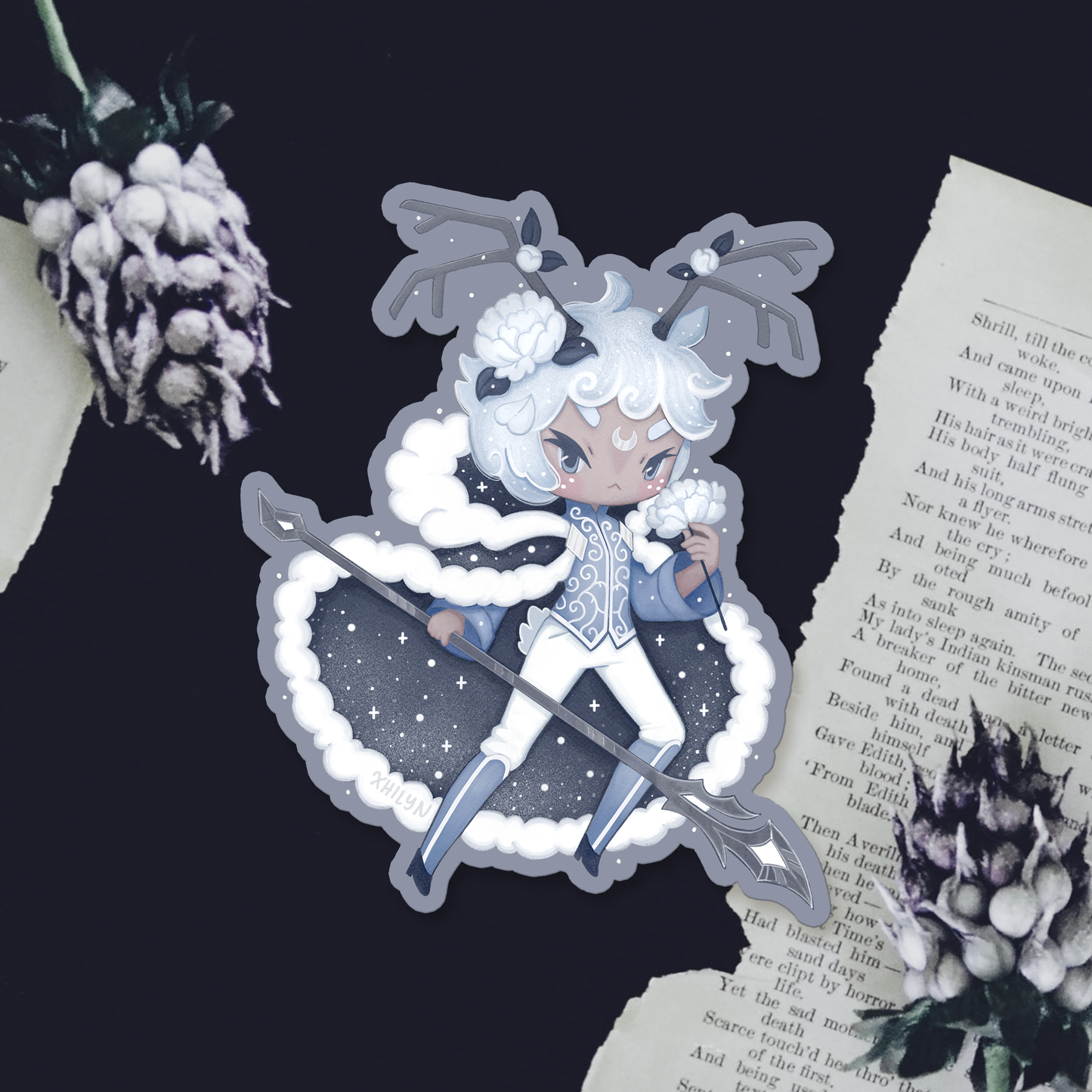 Frost Prince Adonis Sticker