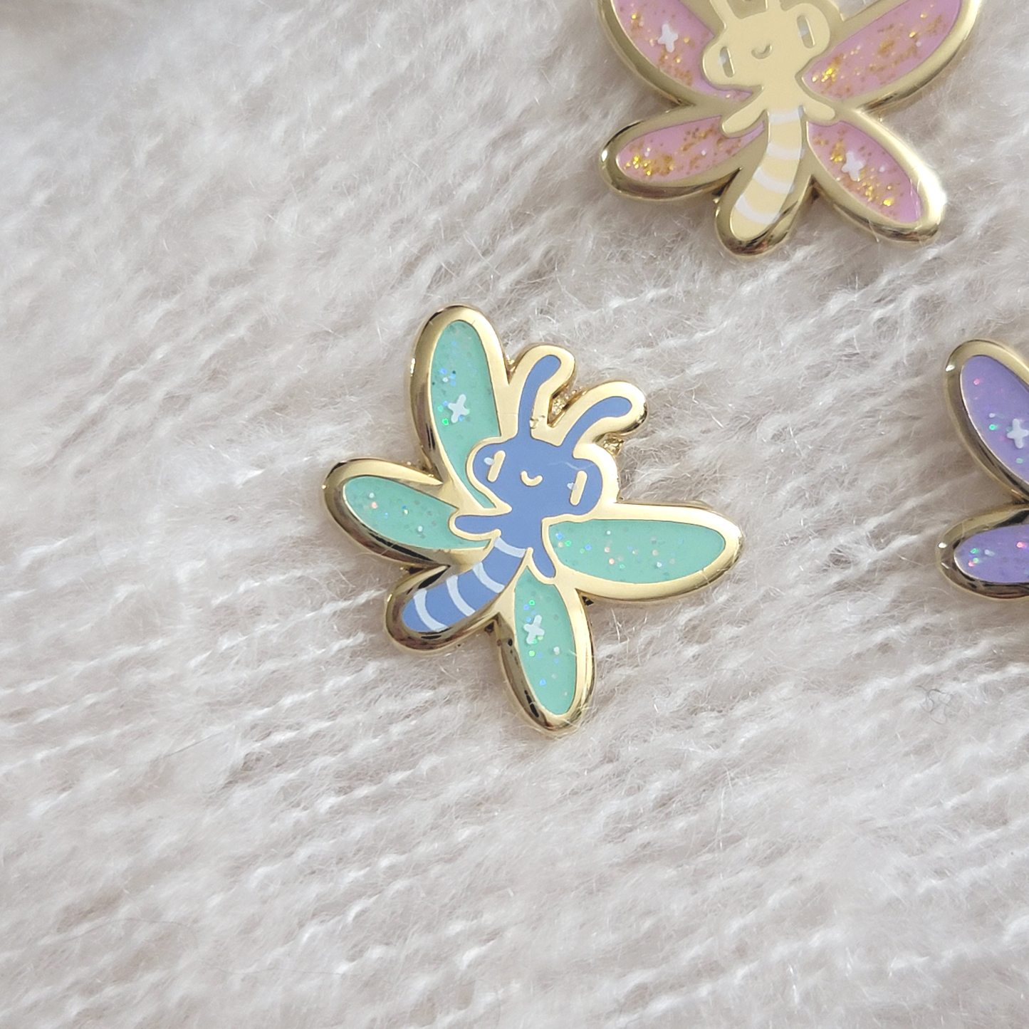 Sparx Pins ~ Spyro the Dragon Dragonfly Pin