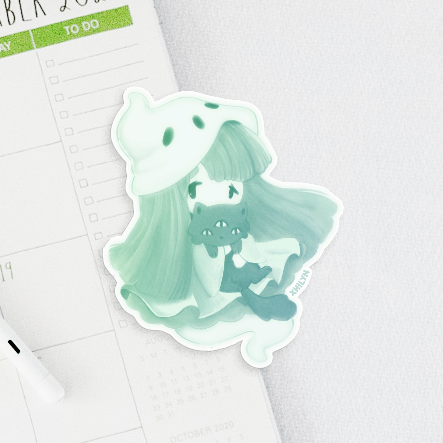 Ghost Girl Sticker ~ Last chance