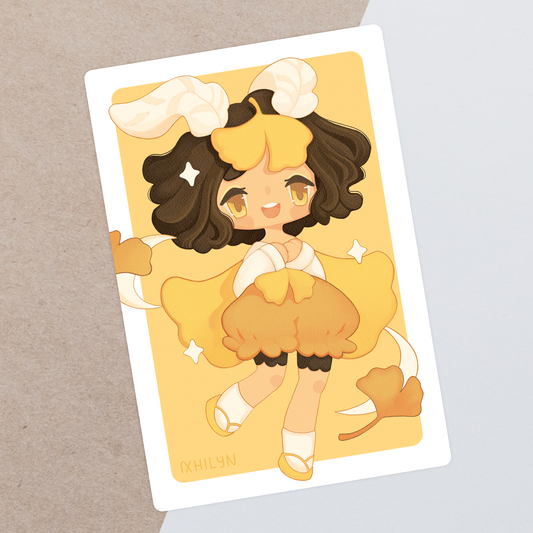 Ginkgo Postcard Print