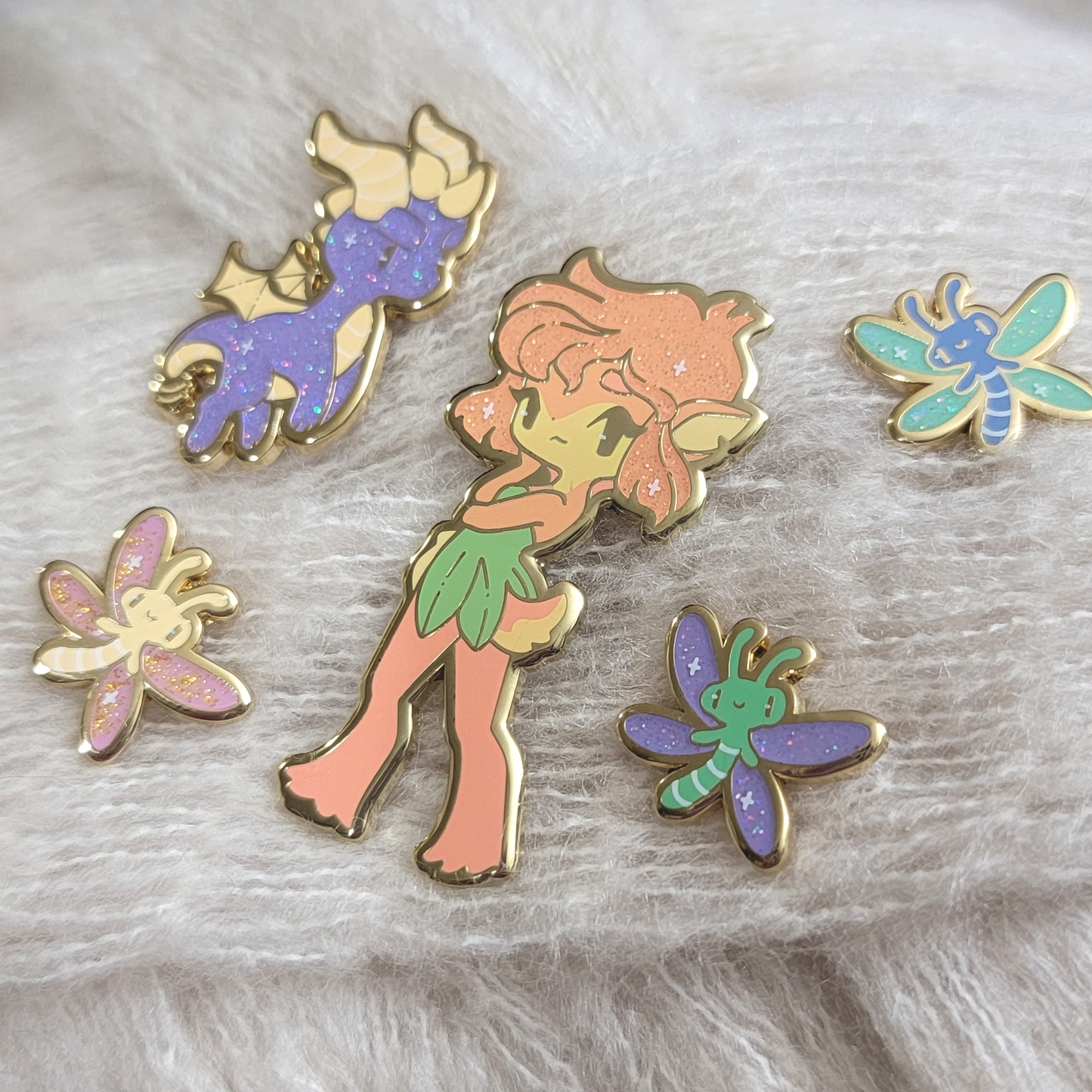 Elora Pin ~ Spyro the Dragon Fawn