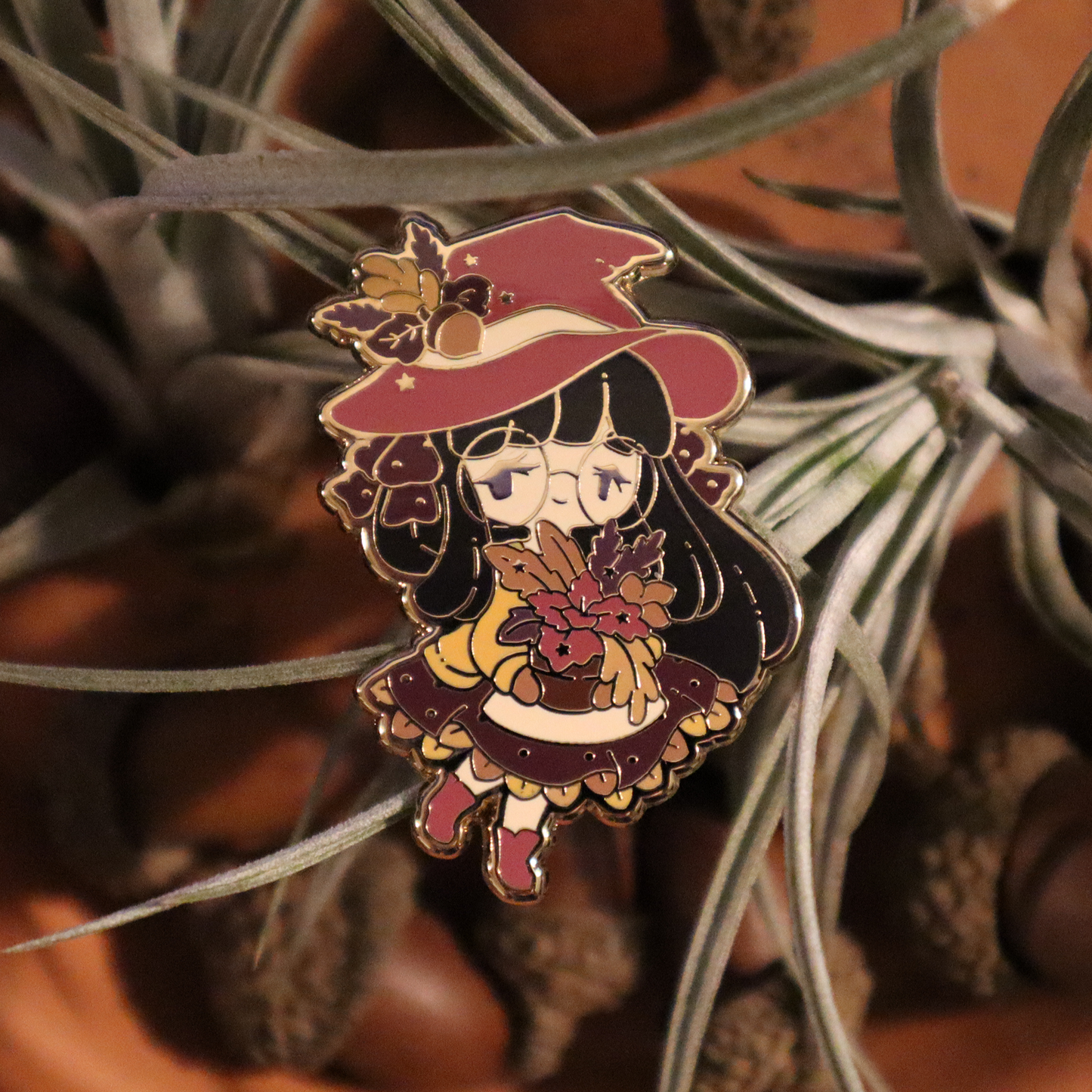 Herbology Witch Pins ~ Limited Edition