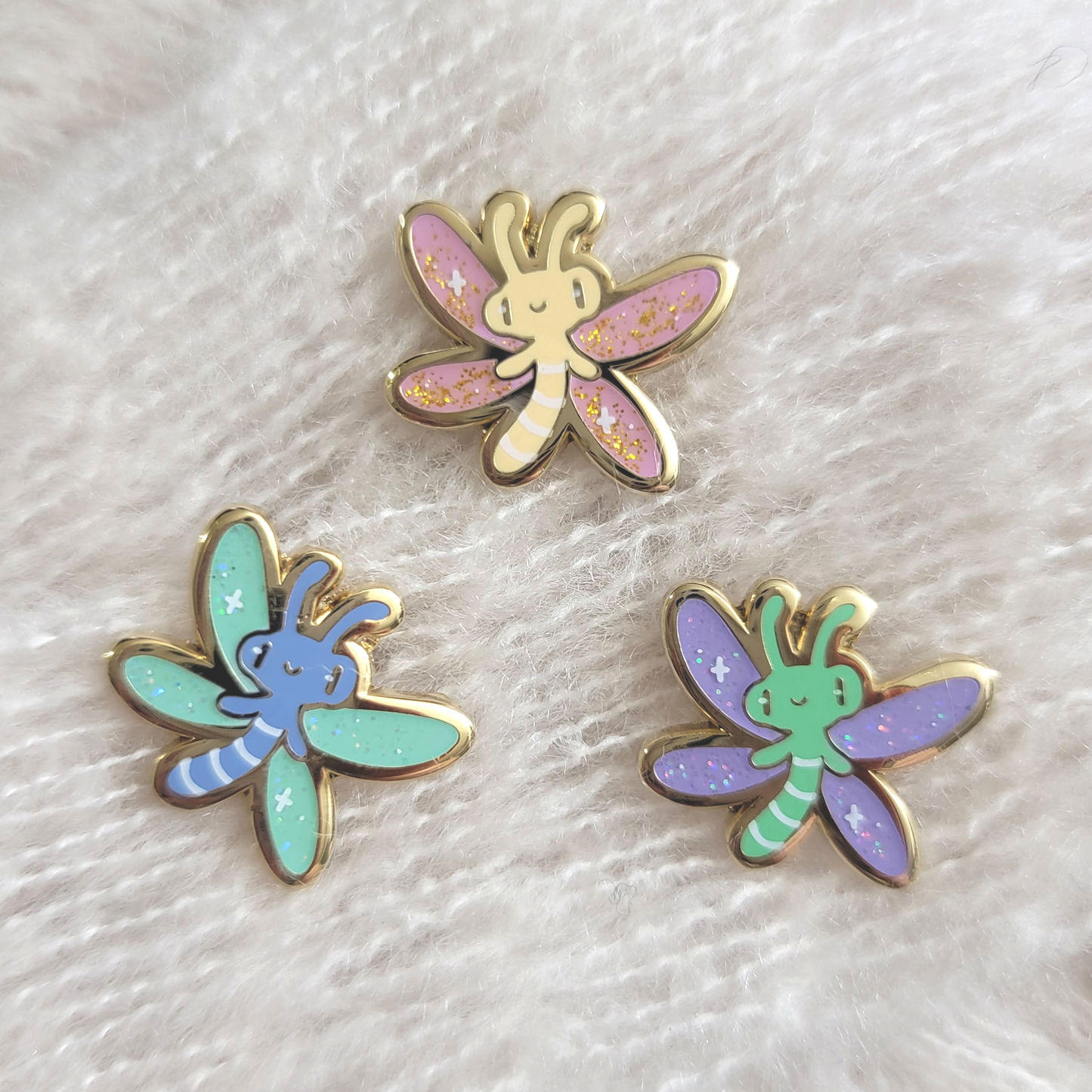 Sparx Pins ~ Spyro the Dragon Dragonfly Pin