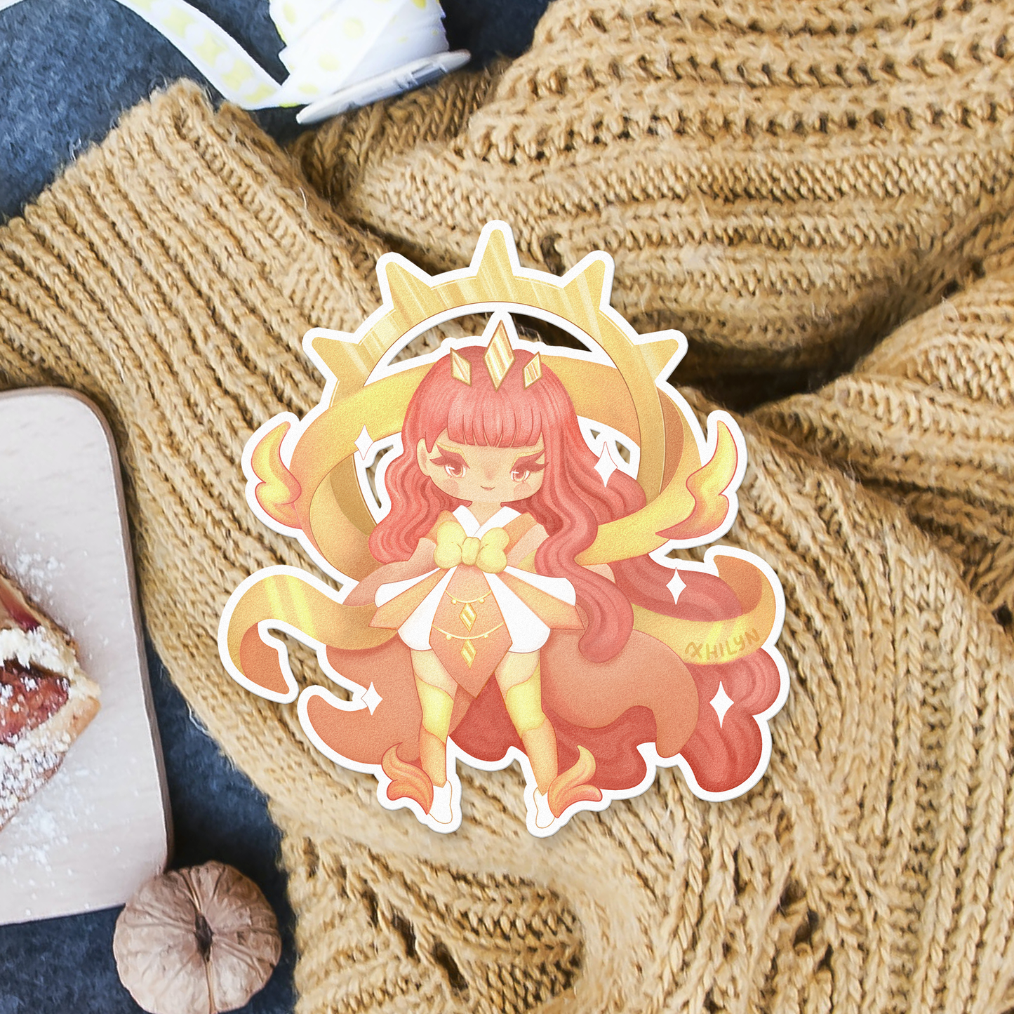 Sun Goddess Sticker