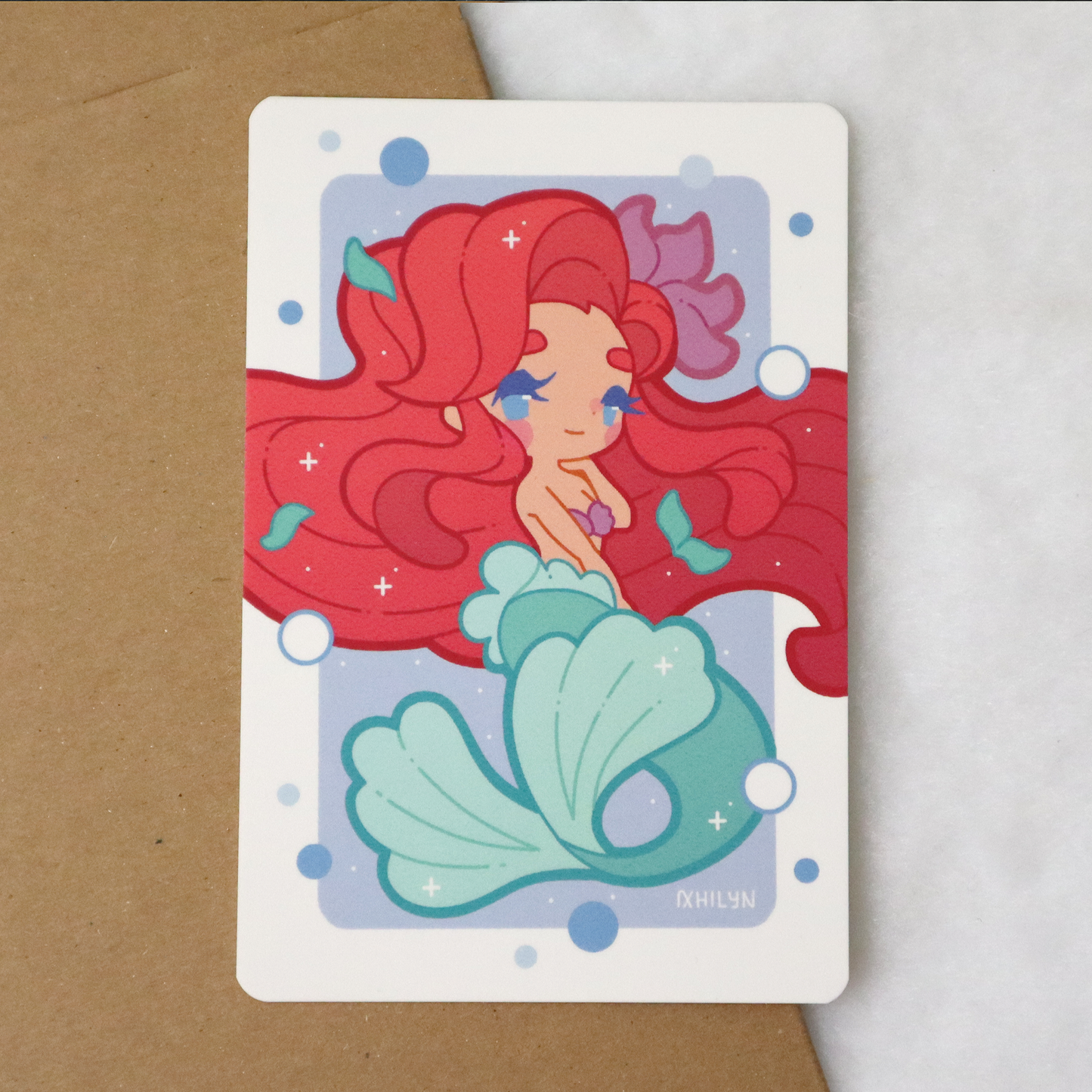 Sea Princess Postcard Print