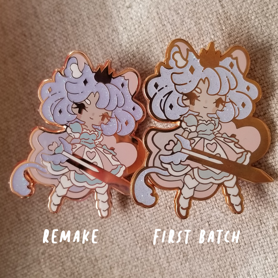First Batch - Pastel Lion Knight Pin - Aug 2020 ~ Last chance