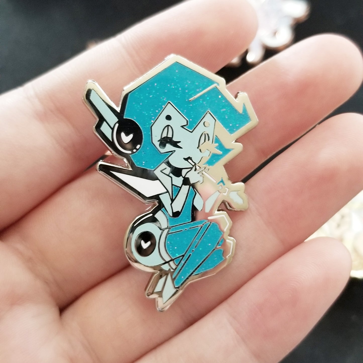 Betty Beep Boop Pin ~ Pixelladium Creations Collaboration ~ Last chance