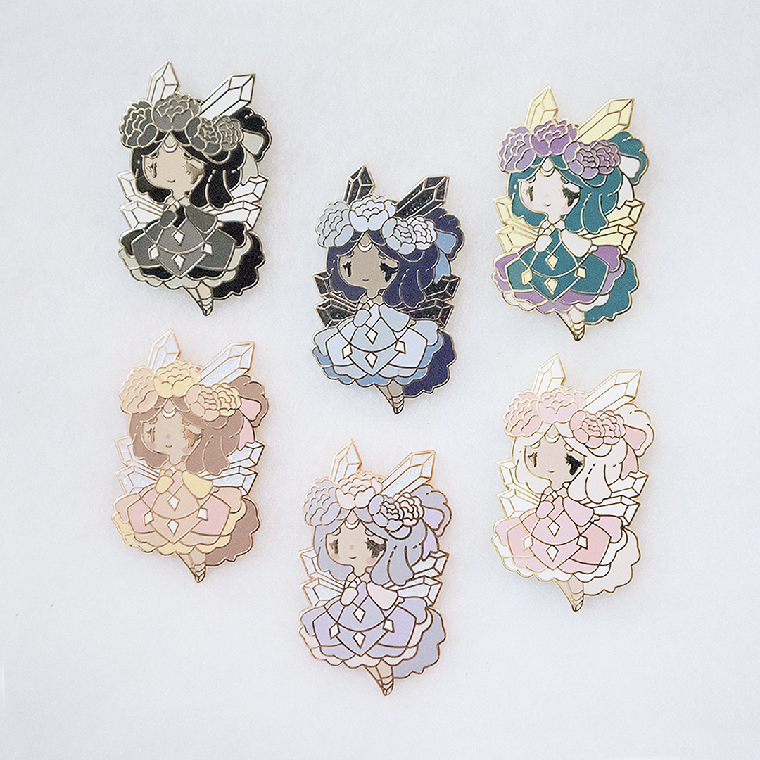 Crystal Fairy Pins - Limited Edition ~ Last chance