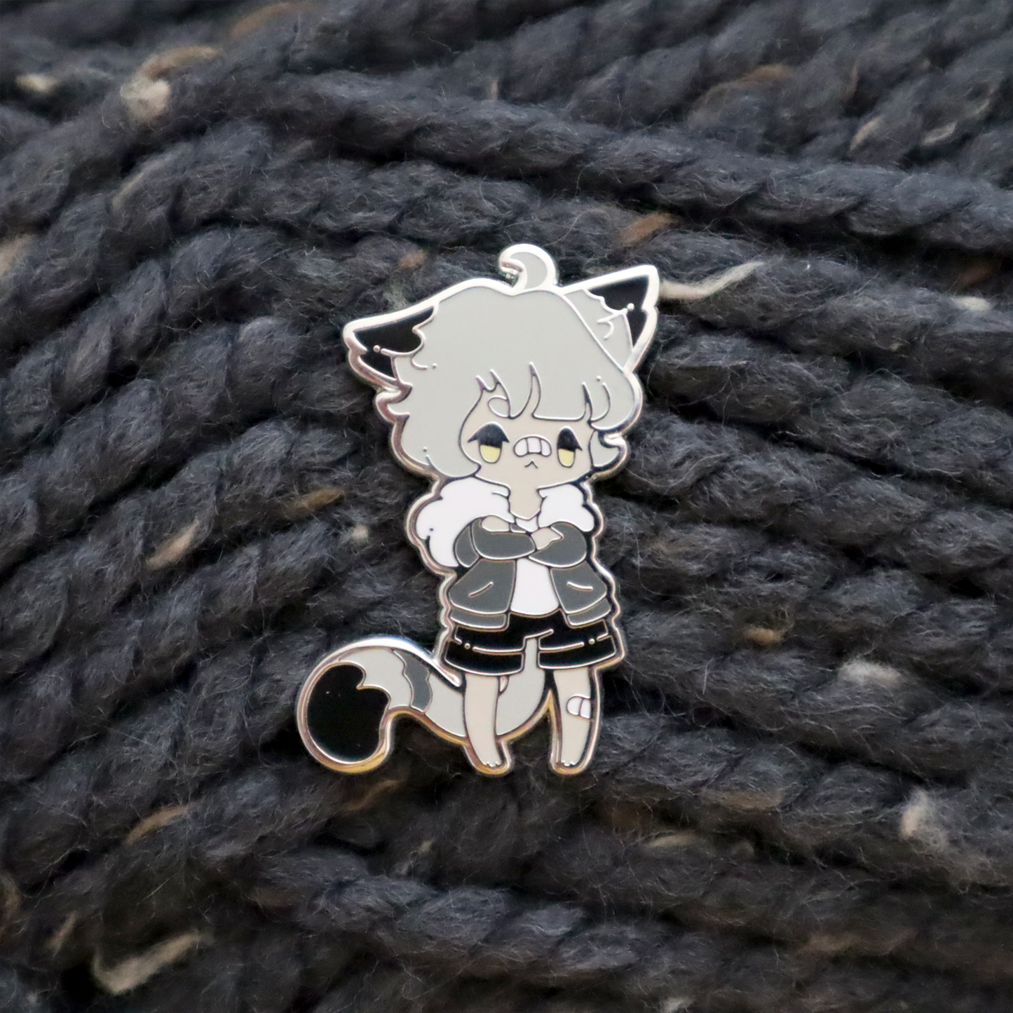 Mori and Esper Cat Boy Pins ~ Last chance