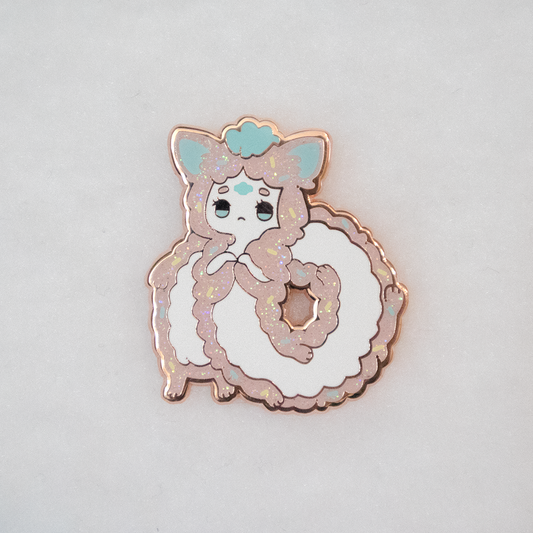 Long Furby Sprinkled Donut Pin ~ Last chance