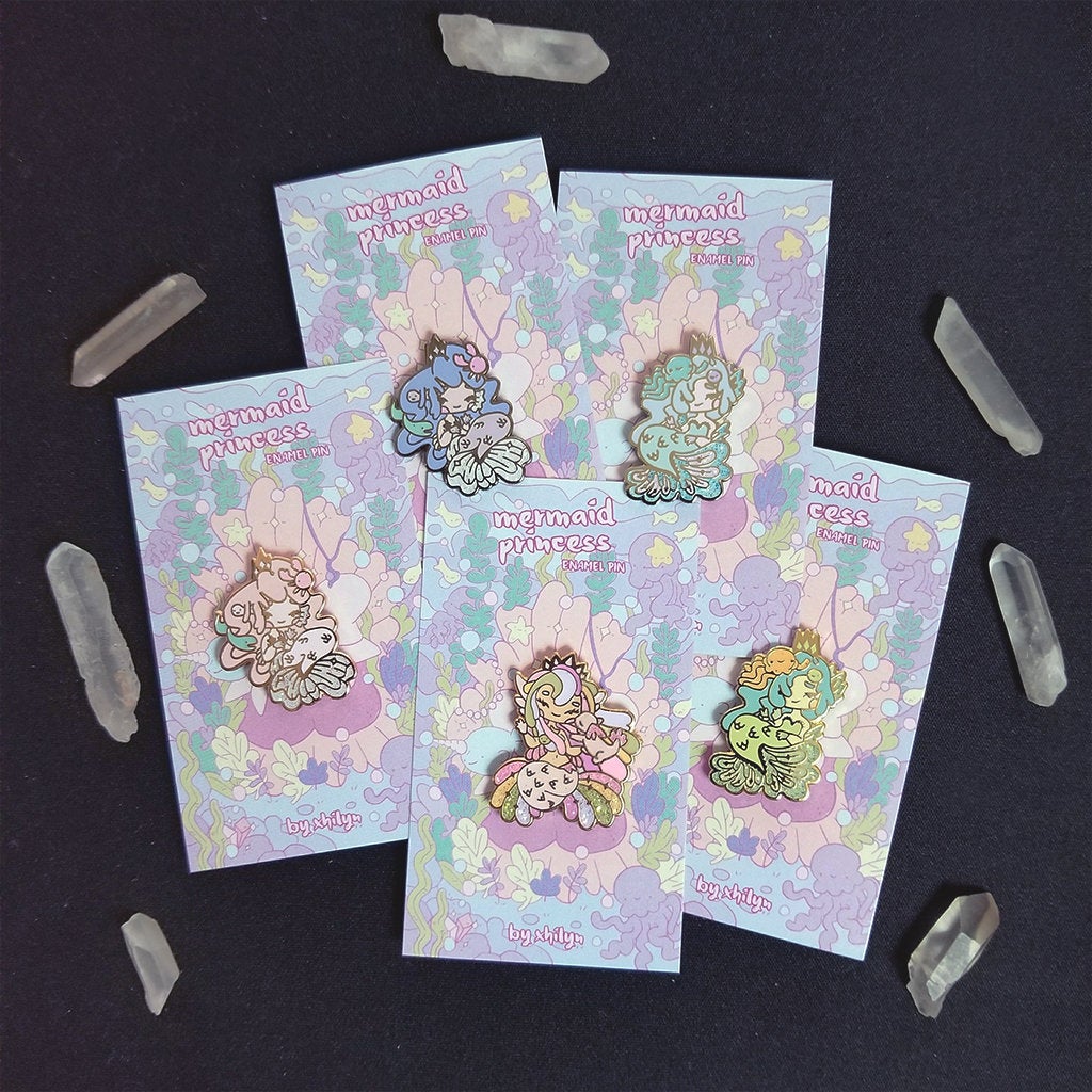 Mermaid Princesses Sticker ~ Last chance