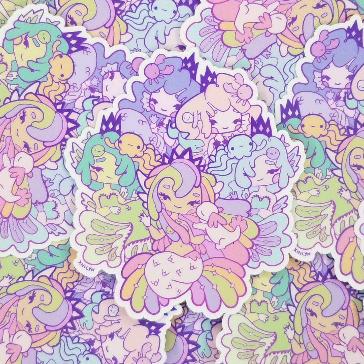 Mermaid Princesses Sticker ~ Last chance