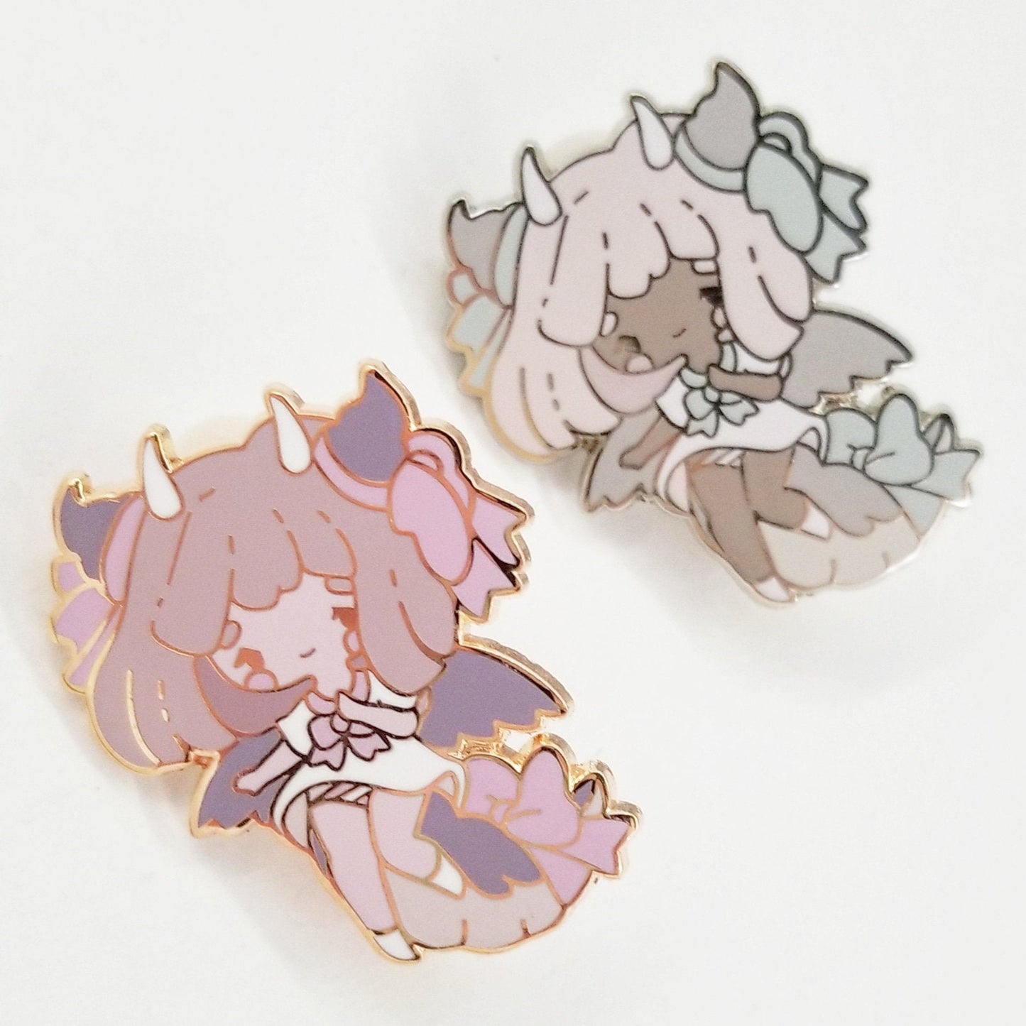 Pink Dragon Pin ~ Last chance