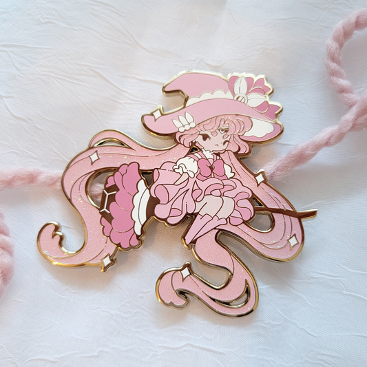 Mini Moon Witch Pin