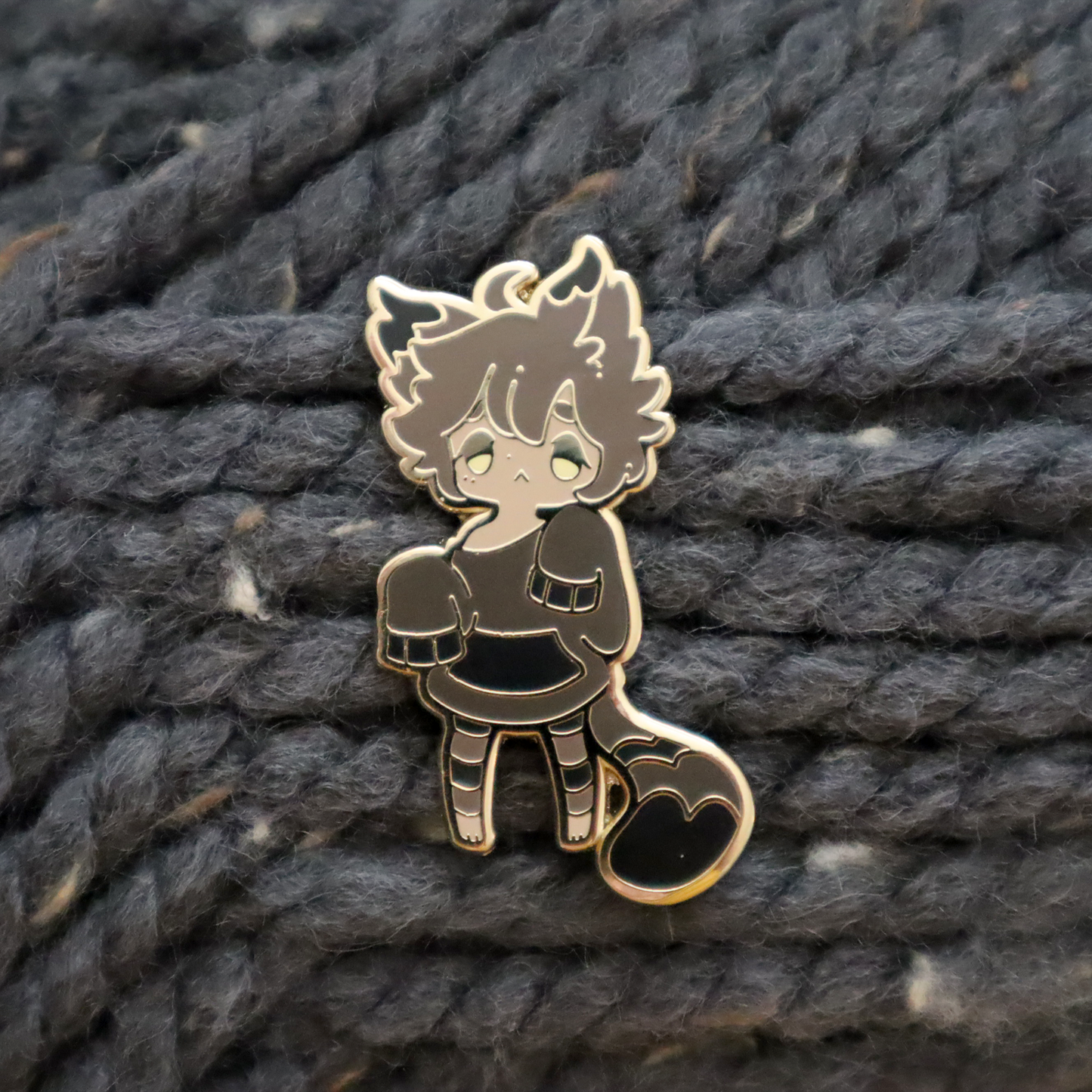 Mori and Esper Cat Boy Pins ~ Last chance