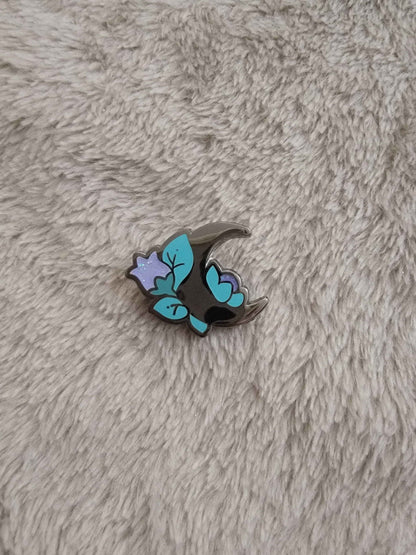 Mini Nightshade Moon Pin - Oct 2022