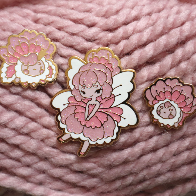 Pin Vault 🗝️ Cherry Blossom Fairy Pin - May 2021