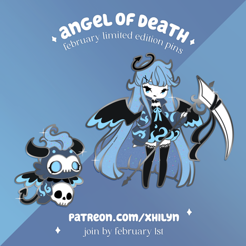 Angel of Death Pins - February 2024