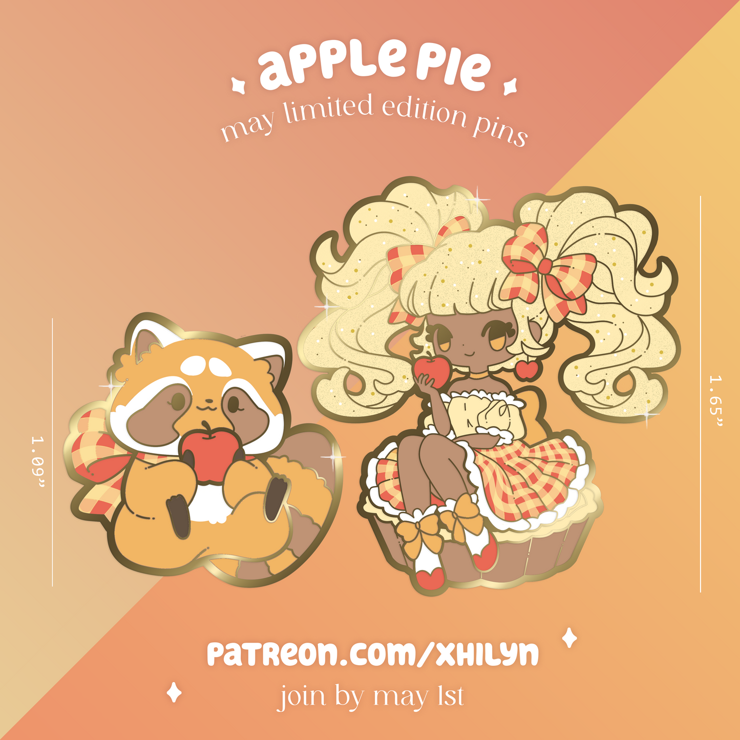 Apple Pie Pins - May 2024