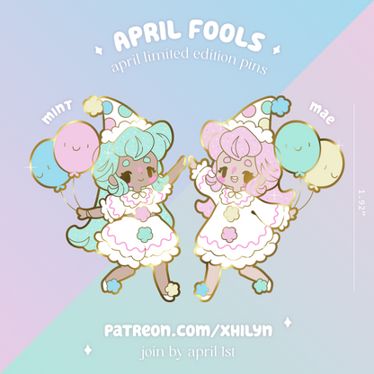 April Fools Pins - April 2024