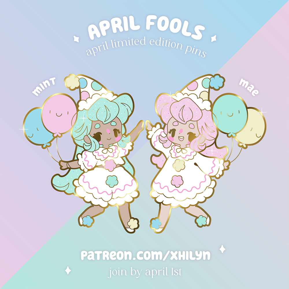 April Fools Pins - April 2024