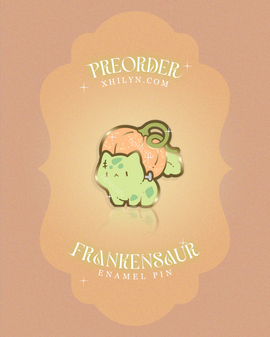 Frankensaur Pin [PREORDER]