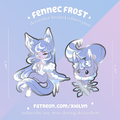 Fennec Frost Pins - Dec 2024