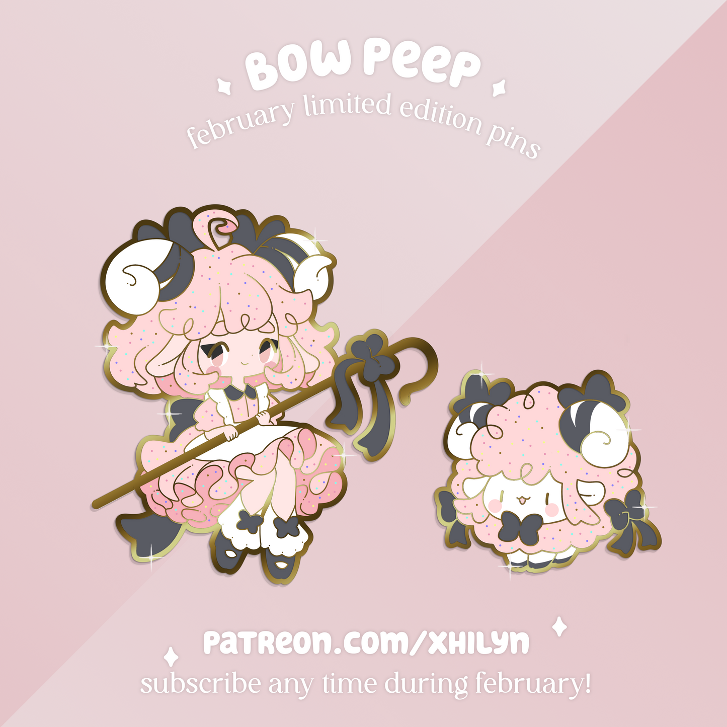 Black Friday Pin Vault 🖤 Bow Peep Pins - February 2025