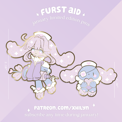 Black Friday Pin Vault 🖤 Furst Aid Pins - January 2025