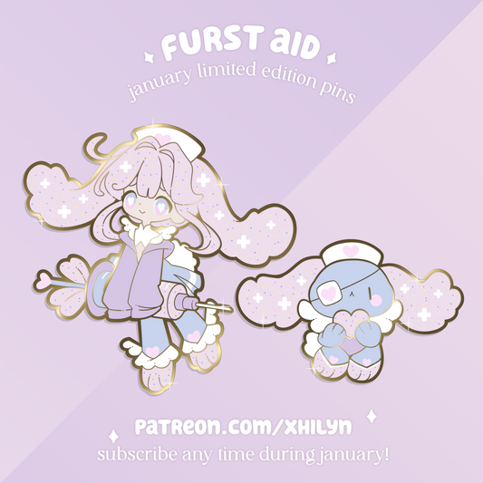 Furst Aid Pins - January 2025