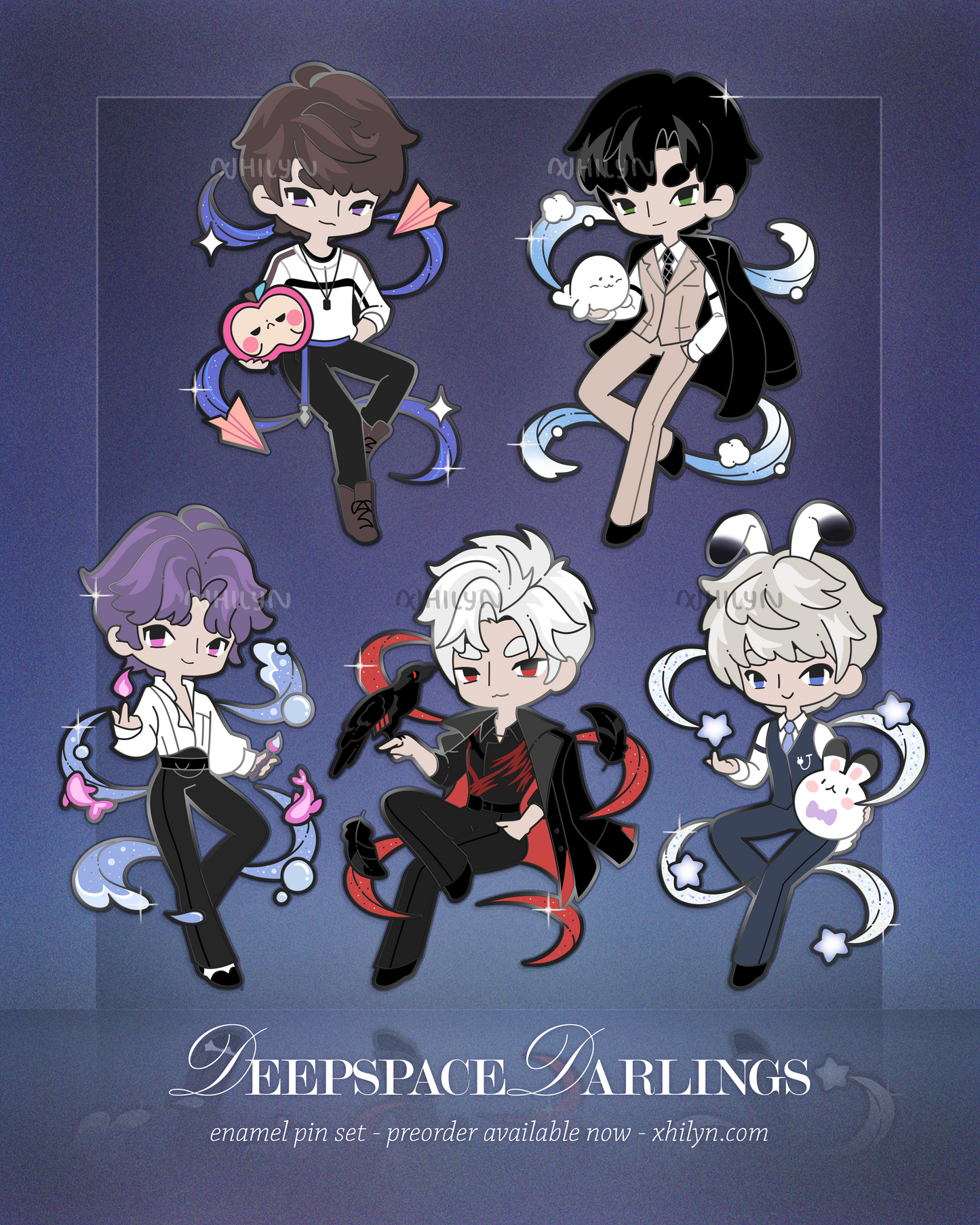 Deepspace Darlings LADS ~ Caleb Rafayel Sylus Xavier Zayne (PREORDER ~ Will ship by June 2026)