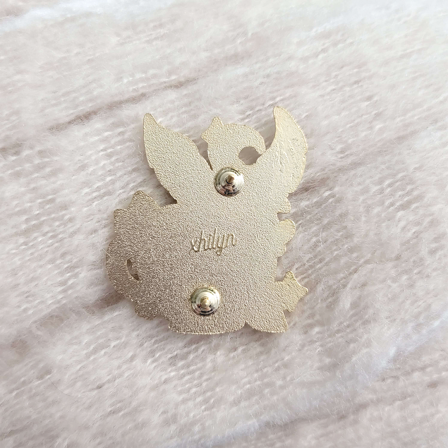 Teacup Leafeon Eevee Pin