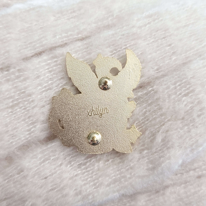 Teacup Leafeon Eevee Pin